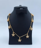 Sparkling Celestial Star Charm Necklace