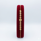 Dainty Filigree Station Gold-Tone Bracelet
