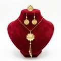 Royal Golden Daisy Tassel 3-Piece Set