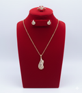 Teardrop Filigree Jewelry Set