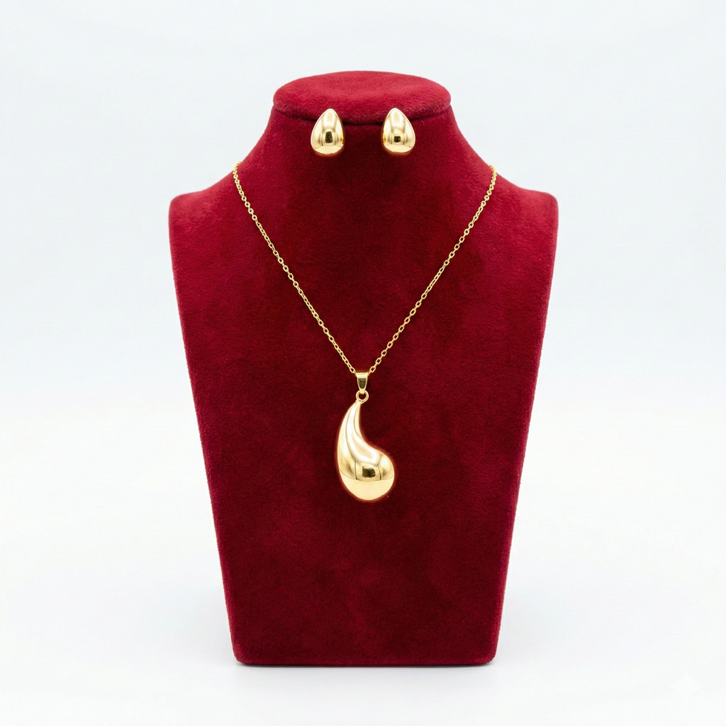 Royal Abstract Leaf 3-Piece Set
