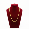 Royal Textured Oval Link Heritage Chain