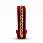 Luxurious Khaleeji Textured Gold-Tone Bracelet