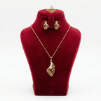 Royal 5-Row Rose Medallion Cuff & Ring Set