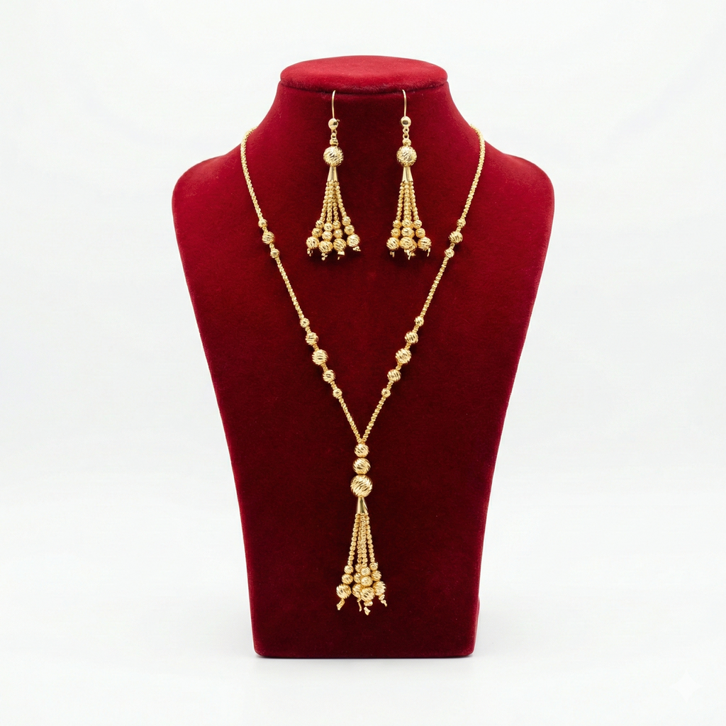 Royal Golden Sphere Tassel "Sabha" Set