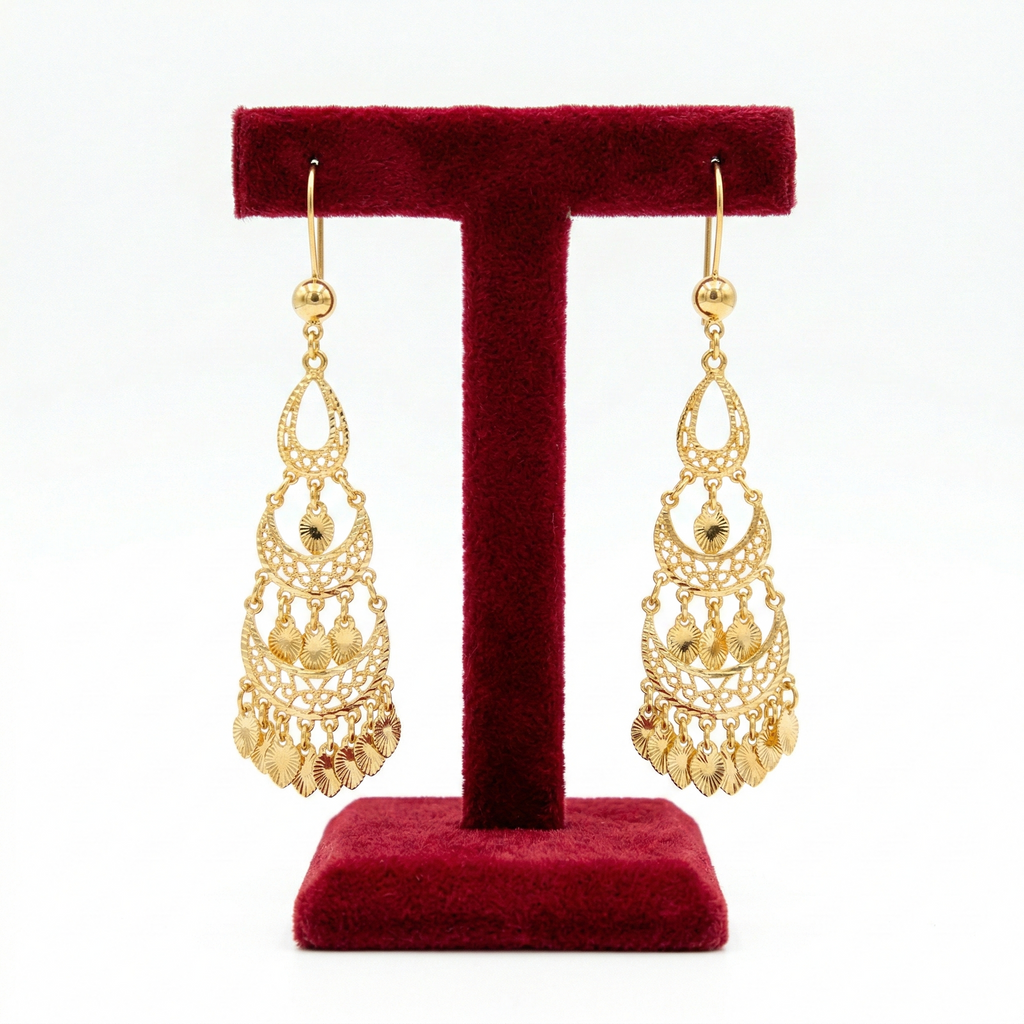 The Grand Khaleeji Statement Earrings