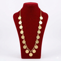 Royal Octagonal Coin Heritage Long Necklace