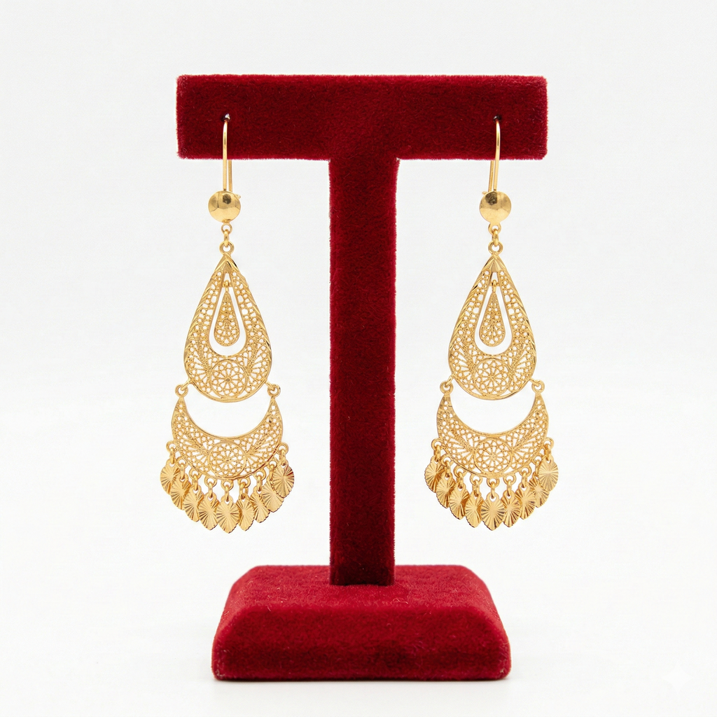 Royal Khaleeji Statement Earrings