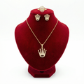 Royal Crystal Crown 3-Piece Set