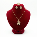 Royal Crystal Crown 3-Piece Set