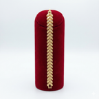Intricate Filigree Khaleeji Gold-Tone Bracelet