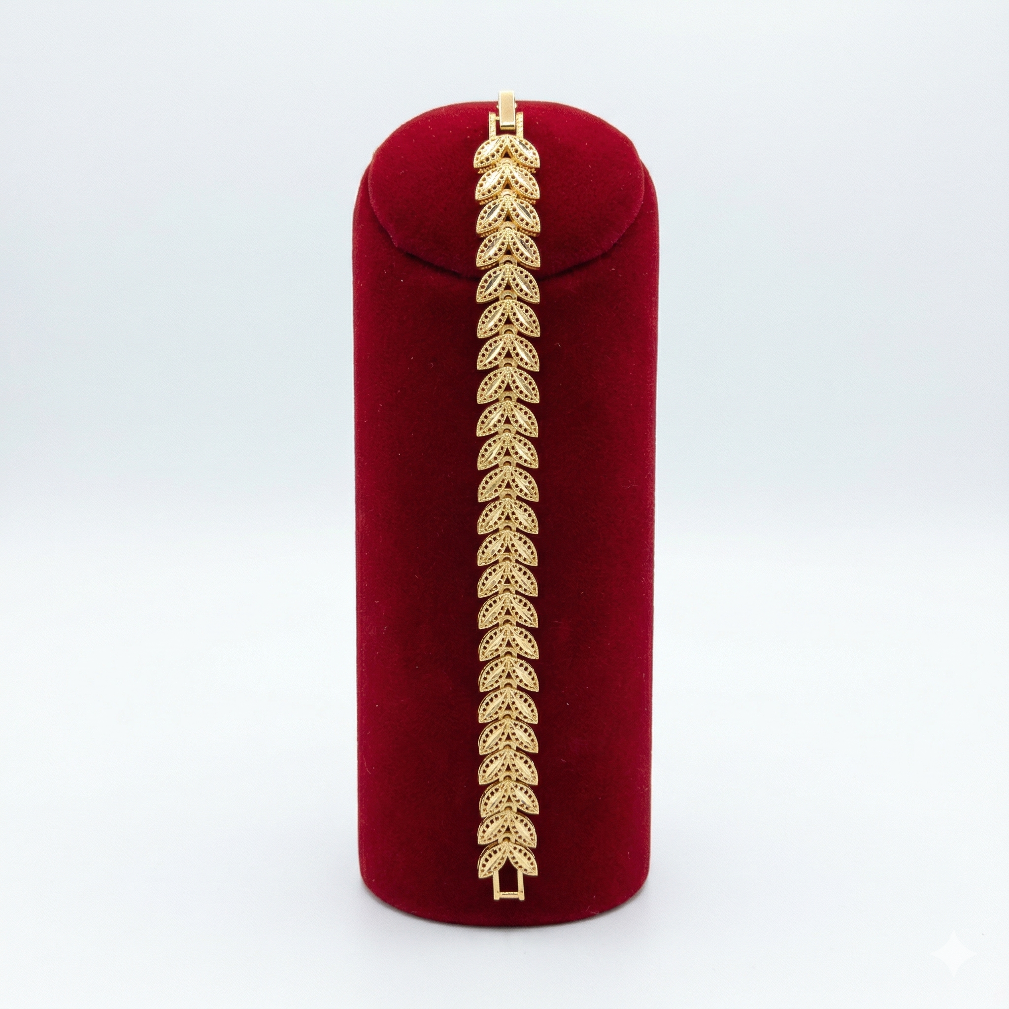 Intricate Filigree Khaleeji Gold-Tone Bracelet