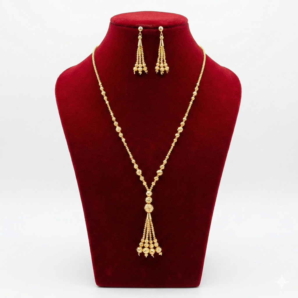 Royal Golden Sphere Tassel "Sabha" Set