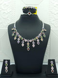Royal Multicolor Zirconia Teardrop Set