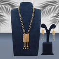 Royal Golden Dorce Bead Tassel Pendant Set