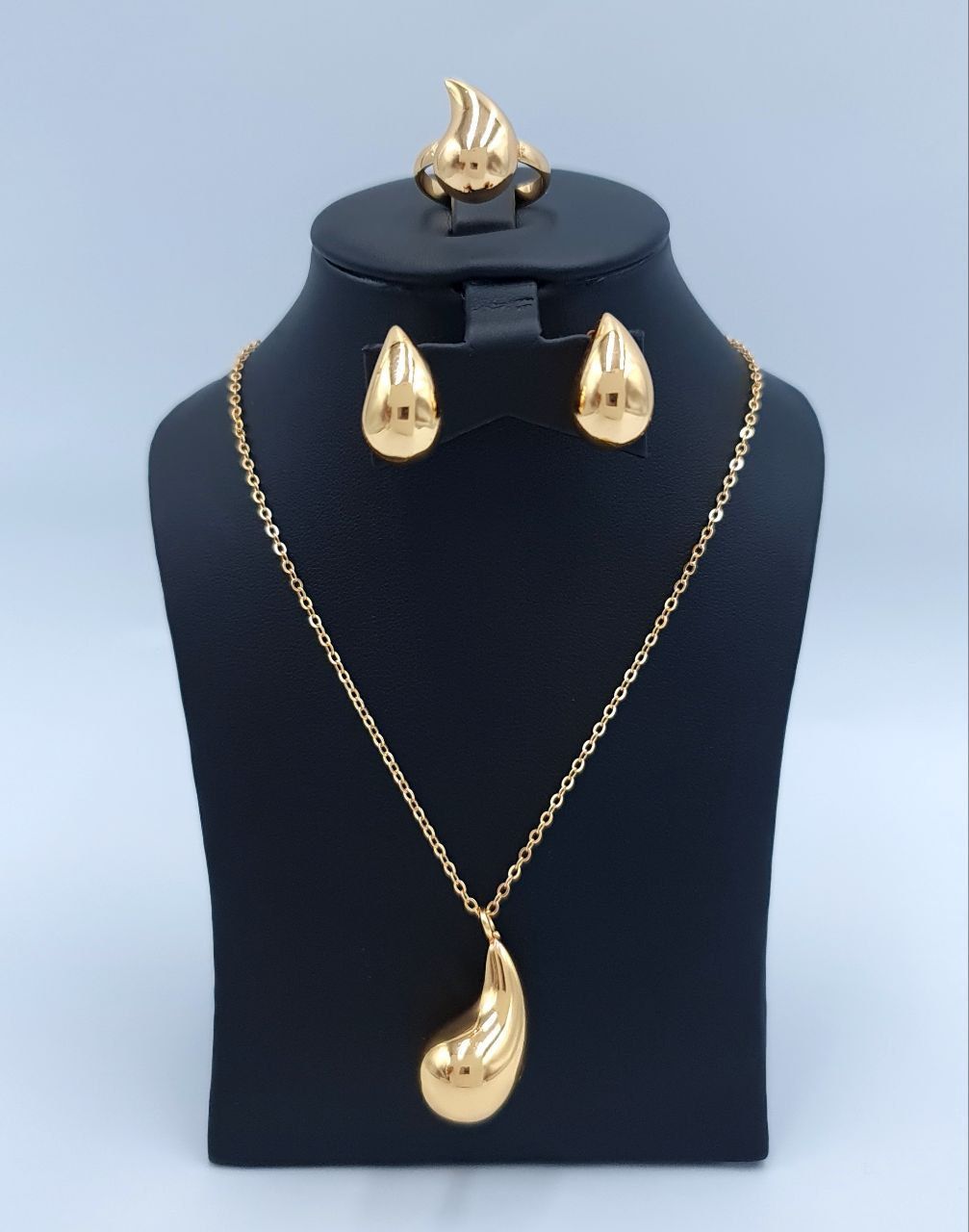 Royal Abstract Leaf 3-Piece Set