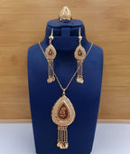 Royal Golden Teardrop Rose Lattice 3-Piece Set