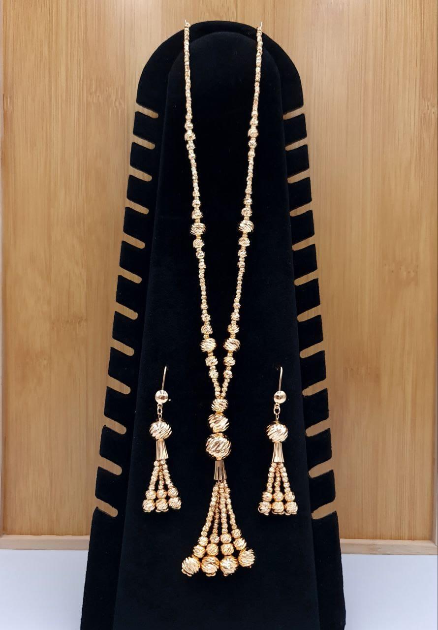Royal Golden Sphere Tassel "Sabha" Set