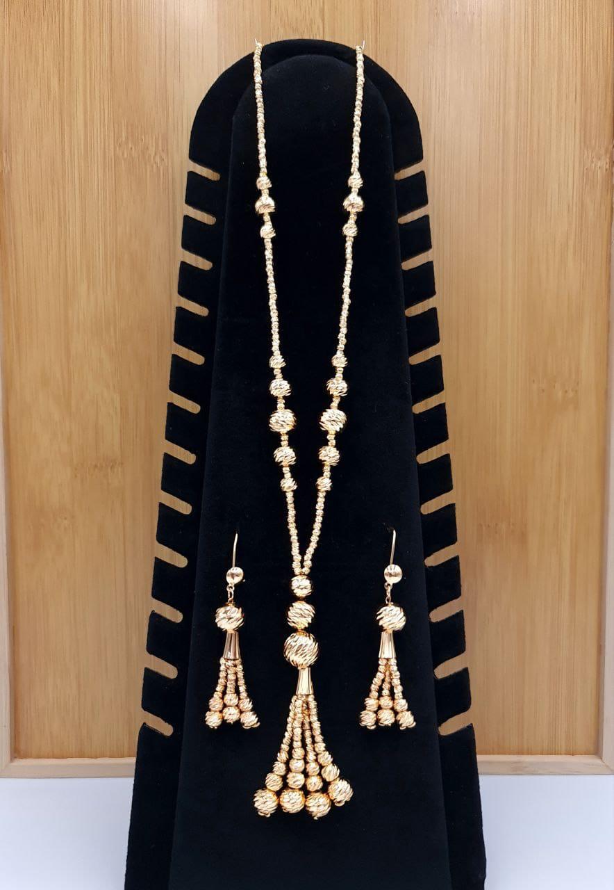 Royal Golden Sphere Tassel "Sabha" Set