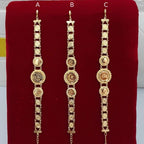 Authentic Lira Coin Gold-Tone Bracelet