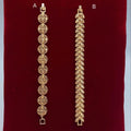 Intricate Filigree Khaleeji Gold-Tone Bracelet