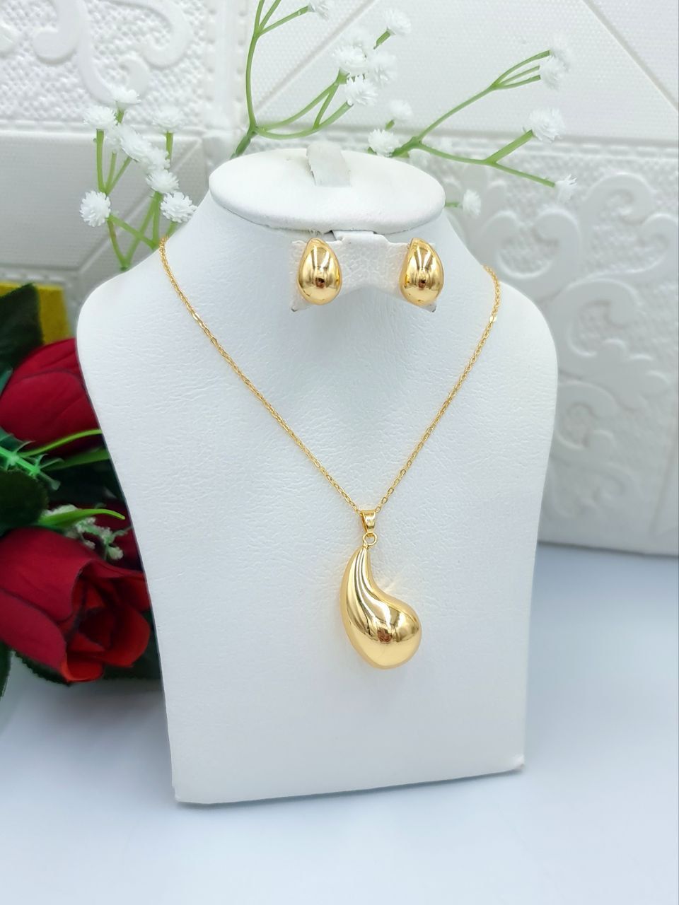 Royal Abstract Leaf 3-Piece Set
