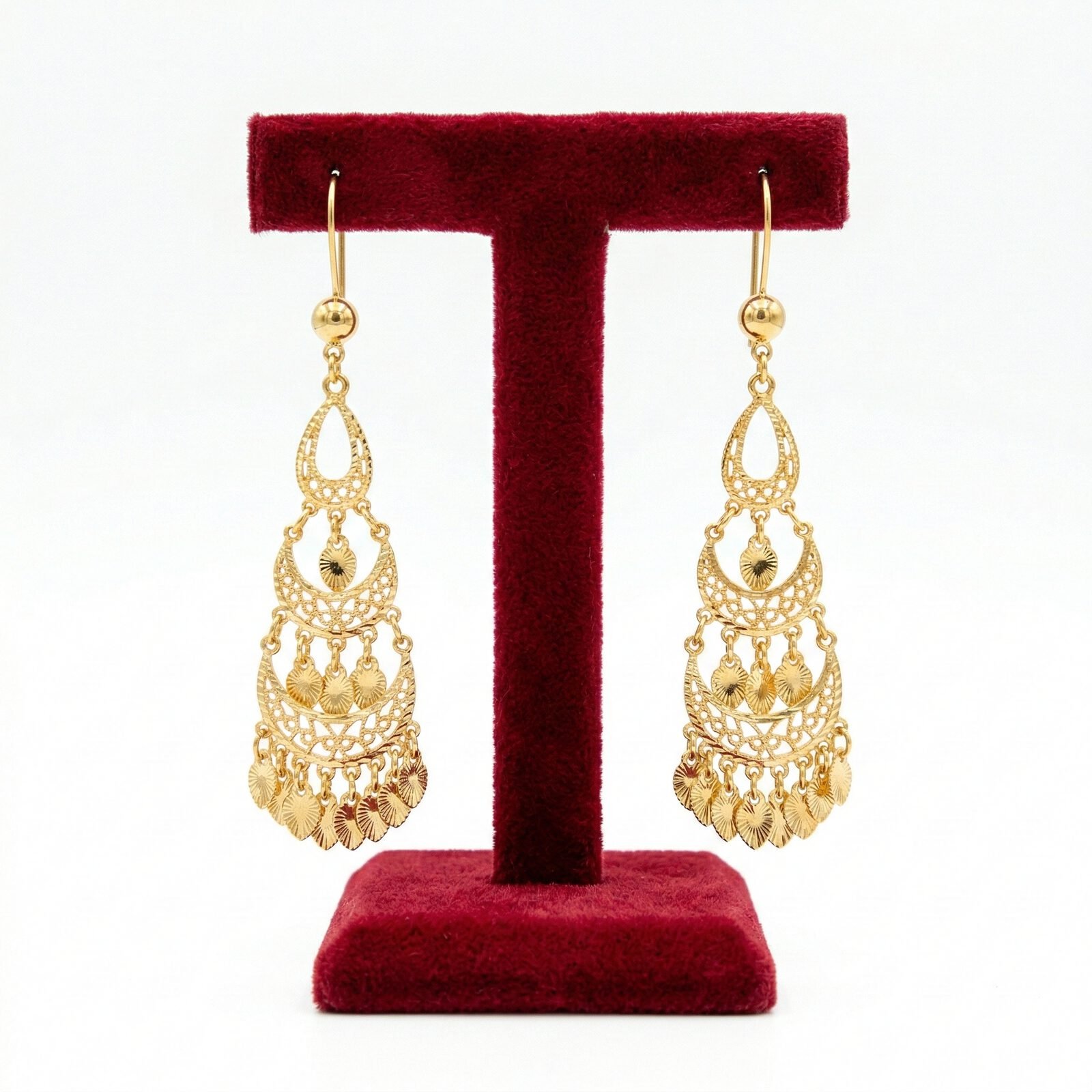The Grand Khaleeji Statement Earrings - Image 2